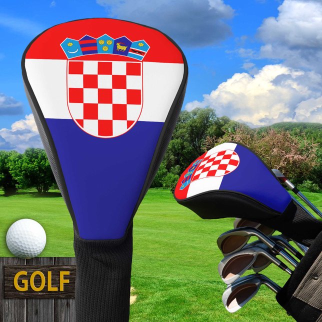 Croatian Flag & Golf Croatia sport Covers /clubs (Creator Uploaded)