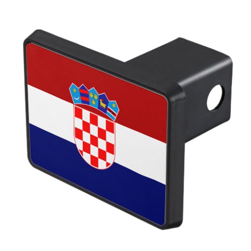 Croatian flag hitch cover