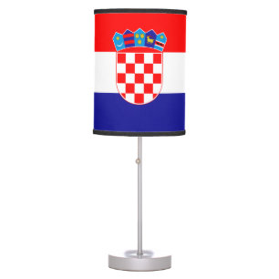 Croatian flag Lamp