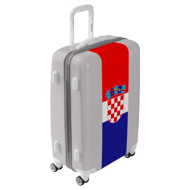 Croatian Flag Luggage (Rotated Left)