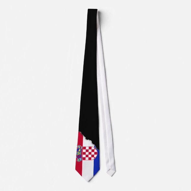 Croatian Flag Neck Tie (Front)