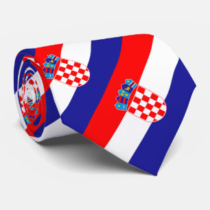 Croatian Flag Neck Tie