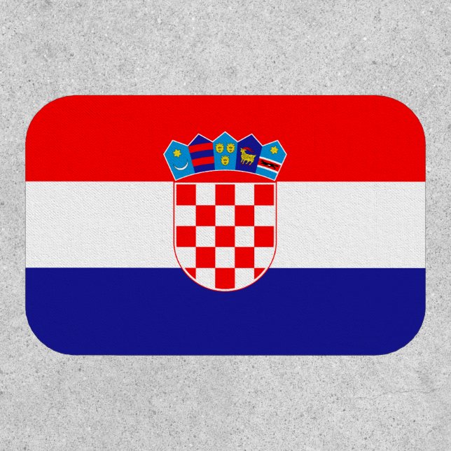 Croatian Flag Patch (Front)