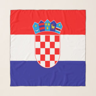 Croatian flag scarf