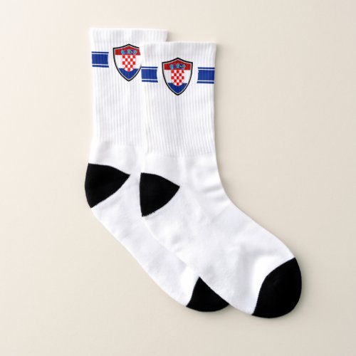 Croatian flag  socks