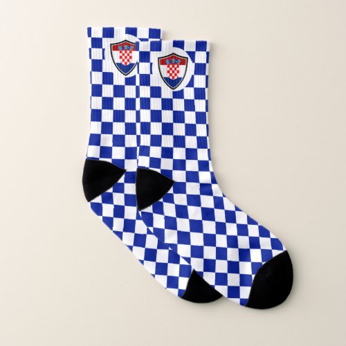 Croatian flag   socks