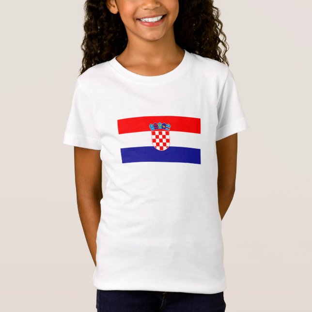 Croatian Flag T-Shirt (Front)