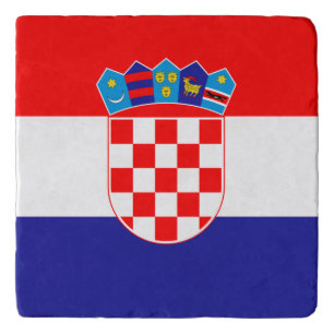 Croatian Flag Trivet