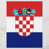 Croatian flag - Trobojnica (Front)