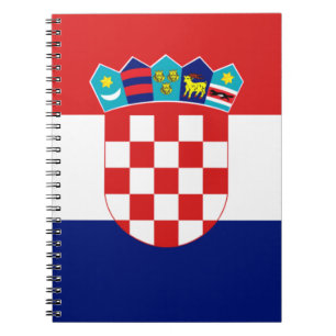 Croatian flag - Trobojnica Notebook