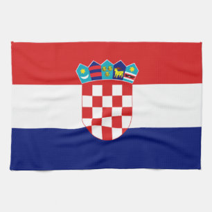 Croatian flag - Trobojnica Towel