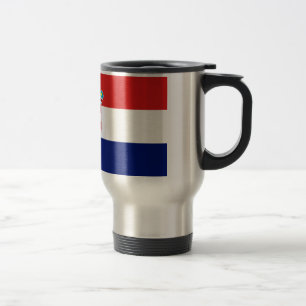 Croatian flag - Trobojnica Travel Mug