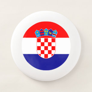 Croatian Flag Wham-O Frisbee