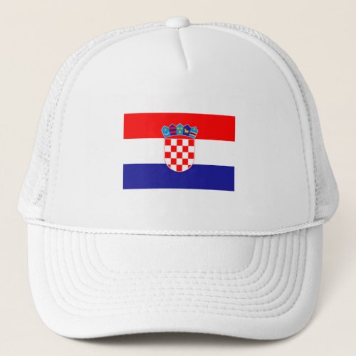 Croatian flag World cup 2022 Football Trucker Hat