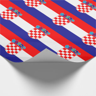 Croatian Flag Wrapping Paper