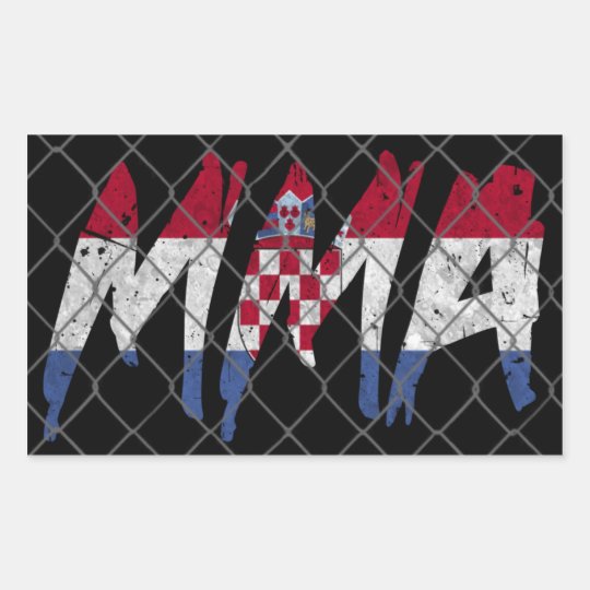 Croatian MMA Sticker