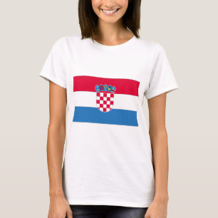 Croatian National Flag T-Shirt