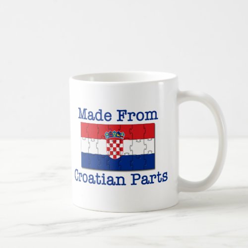 Croatian Parts Coffee Mug