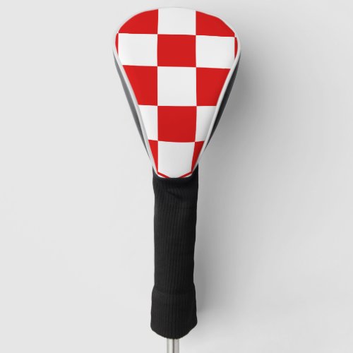 Croatian pattern coa of arms golf head cover