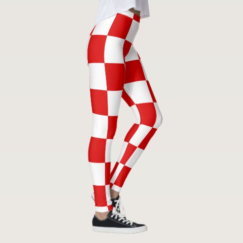 Croatian pattern coa of arms leggings