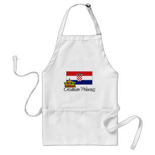 Croatian Princess Adult Apron