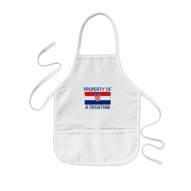 Croatian Property Kids' Apron (Front)