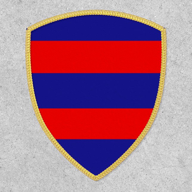 Croatian Republic of Dubrovnik Gold Shield Patch (Front)