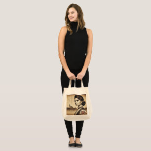 Croatian Roots with Colorful Motif women Tote Bag