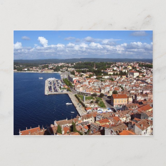 Croatian Skyline Postcard (Front)