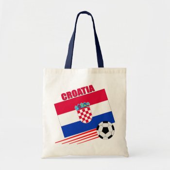 Croatian Soccer Team Tote Bag by worldwidesoccer at Zazzle