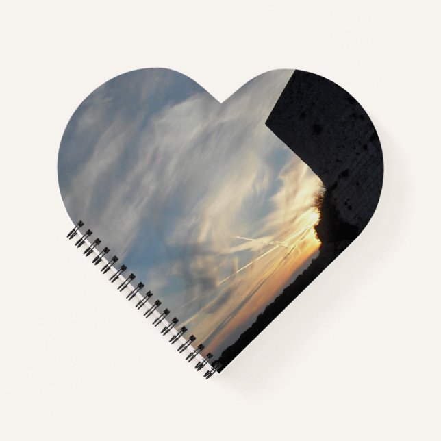 Croatian sunset notebook (Front)