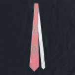 Croatian Tie<br><div class="desc">Classic red and white checkered tie</div>