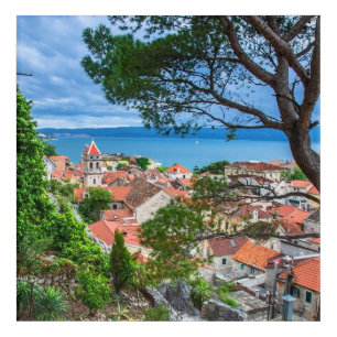 Croatian town Omis Acrylic Print