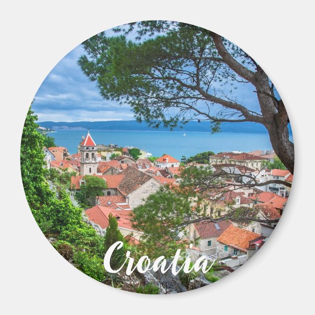 Croatian town Omis Magnet (Front)