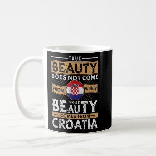 Croatian Women And Men T_Shirt Coffee Mug