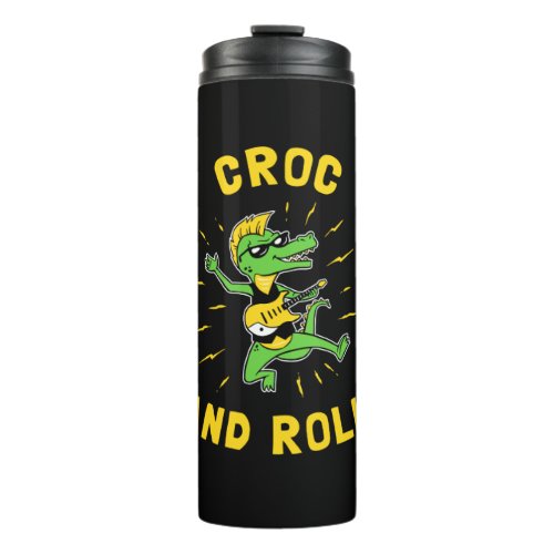 Croc And Roll Thermal Tumbler