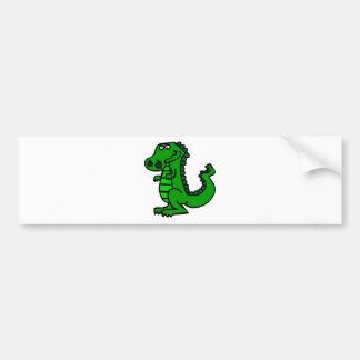croc bumper sticker