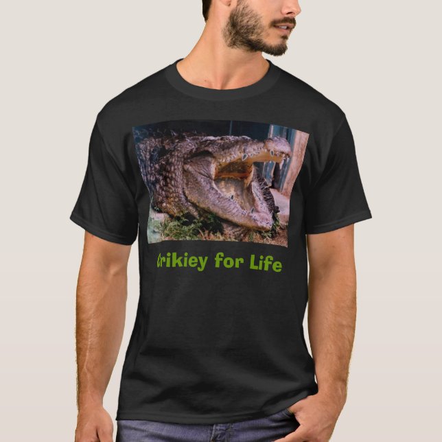 croc, Crikiey for Life T-Shirt (Front)
