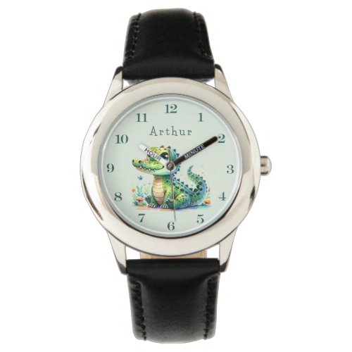 Croc OClock Personalized Jungle Time Watch