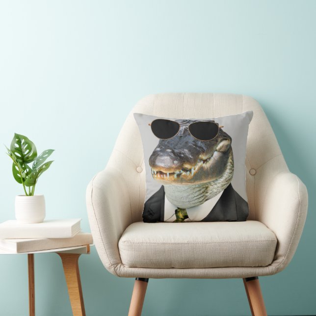 cROC Throw Pillow (Chair)