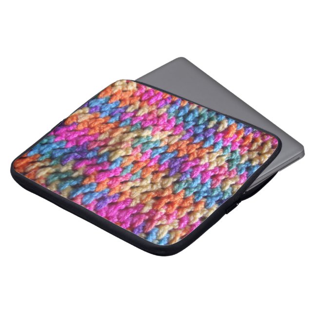 Crochet 1 Laptop Sleeve (Front Top)