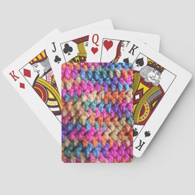 Crochet 1 Playing Cards (Back)