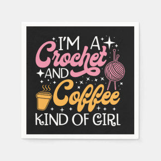 Crochet And Coffee  Napkins
