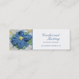 Crochet and Knitting customizable business card