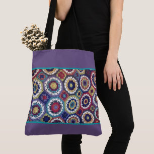 Crochet Blanket Pattern Shoulder Tote - Large Bag