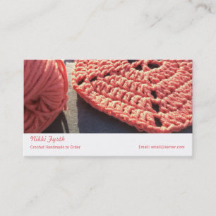 Crochet business  card