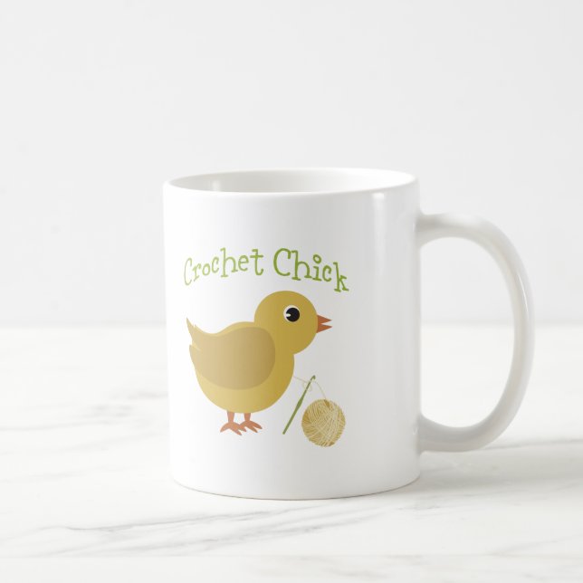 Crochet Chick Coffee Mug (Right)