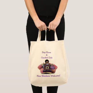 Crochet Club Tote Bag