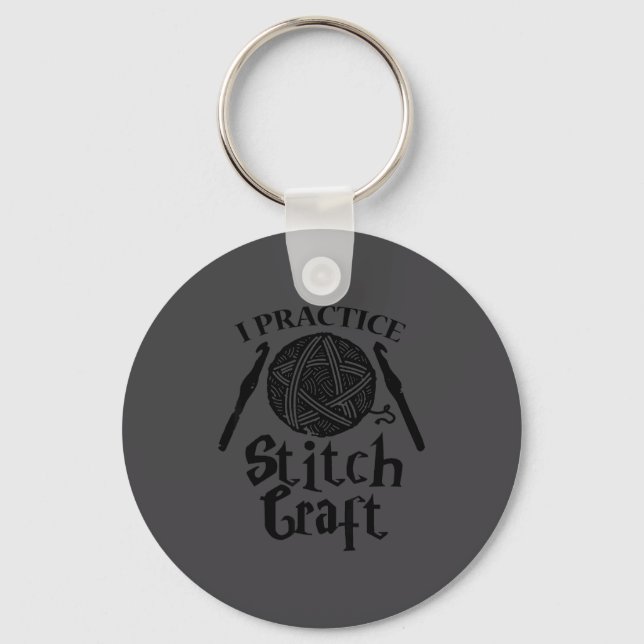 Crochet Craft  Keychain (Front)
