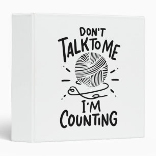 Crochet Crocheting 3 Ring Binder